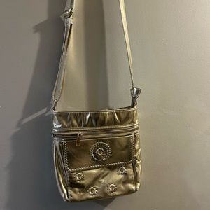 Gold Cross Body Purse